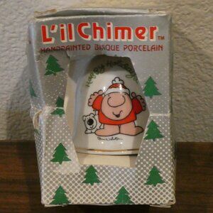 Ziggy Bell Genuine Porcelain Christmas Ornament 1981